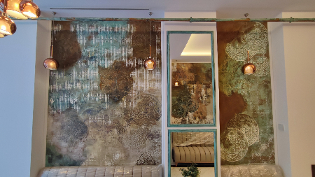 Conac in Voluntari mega mention Vila de lux fatada alba profile decorative